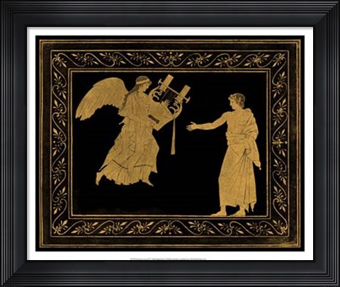 Framed Etruscan Scene III Print