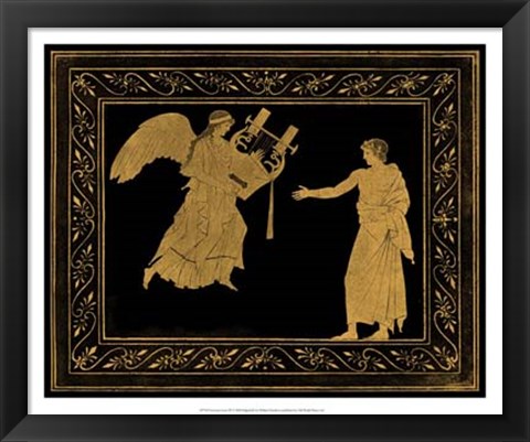Framed Etruscan Scene III Print