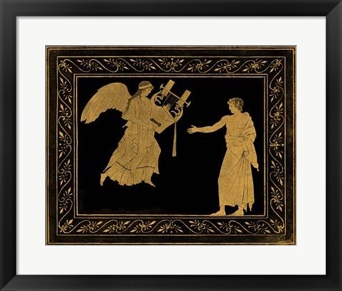 Framed Etruscan Scene III Print