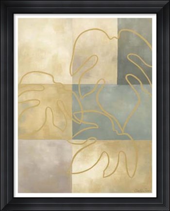 Framed Arbor Leaves I Print