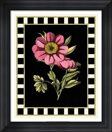 Framed Pink Peony III Print