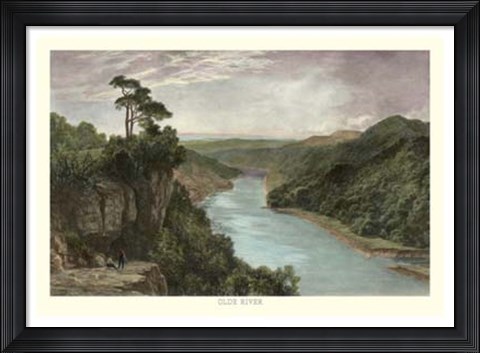 Framed Olde River Print