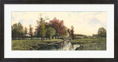 Framed Meadow Brook Print