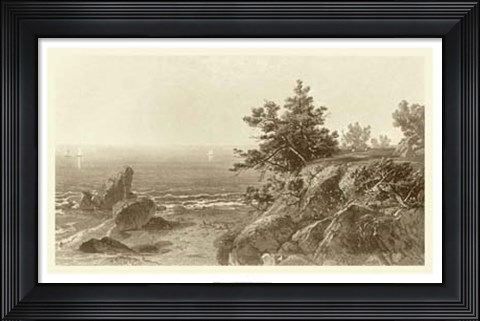 Framed Scenic Coast Print
