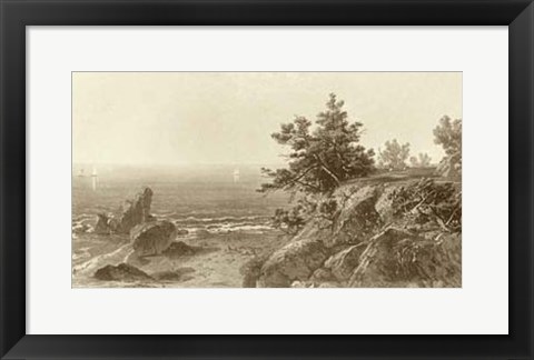 Framed Scenic Coast Print