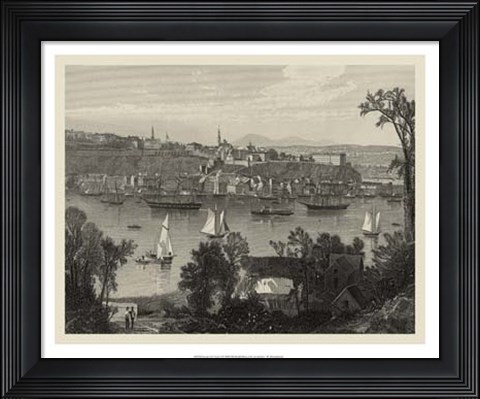 Framed Scenic City Views I Print