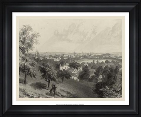 Framed Scenic City Views III Print