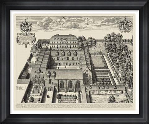 Framed Oxford View Print