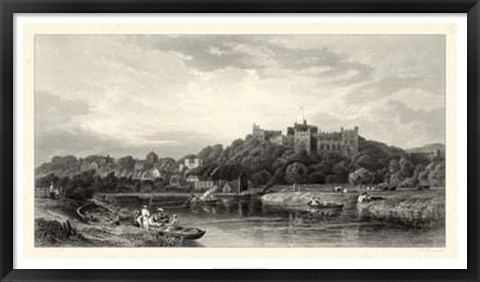 Framed Classical Seaport II Print