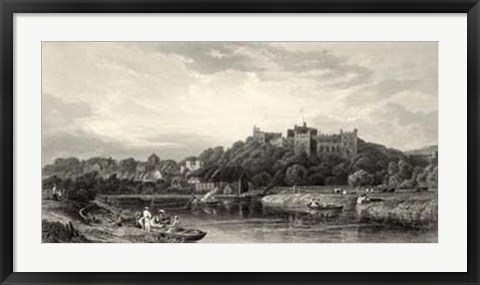 Framed Classical Seaport II Print