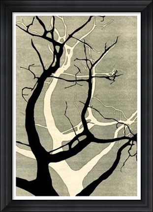 Framed Winter Hollow I Print