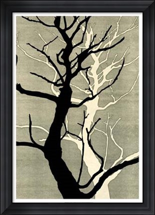 Framed Winter Hollow II Print