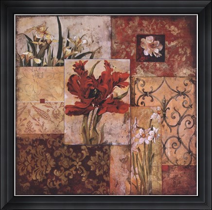 Framed Nature Shifted I Print