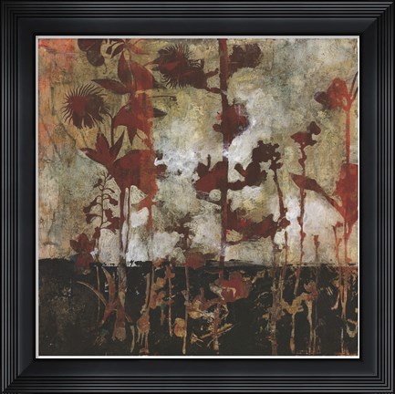 Framed Chic Botanicals I Print