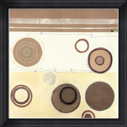 Framed Variegate I Print