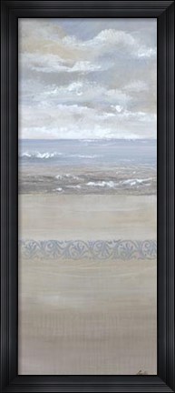 Framed Ocean Calm I Print