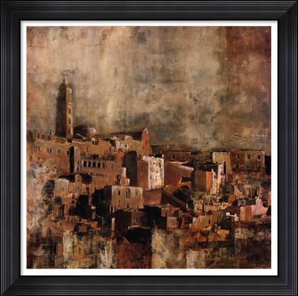 Framed Tuscany Study V Print