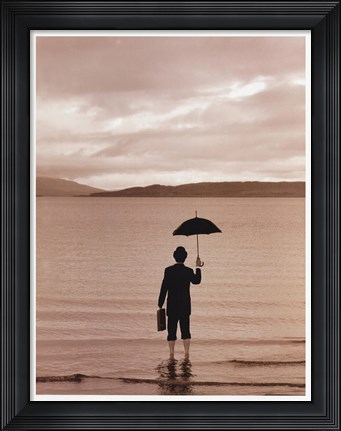 Framed Holiday's End Print