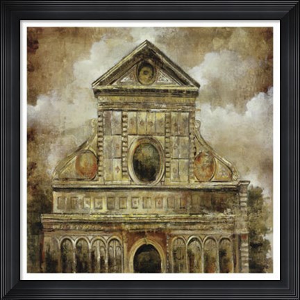 Framed Architecttura I Print