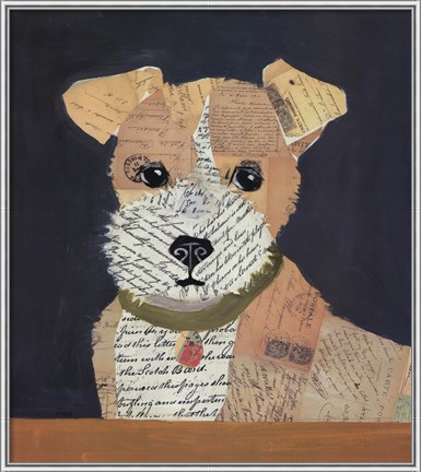 Framed Paper Trained I Print