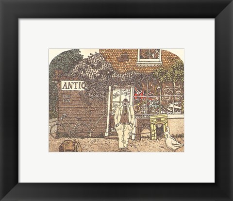 Framed Clematis Print
