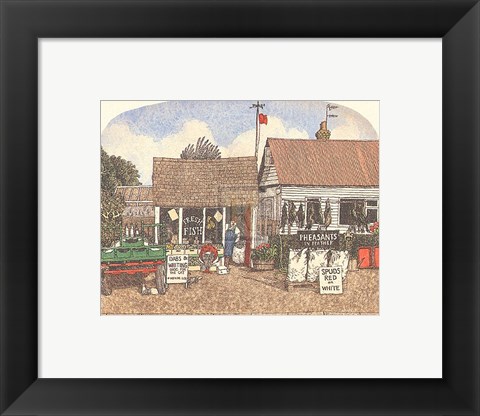 Framed Well Hung Print