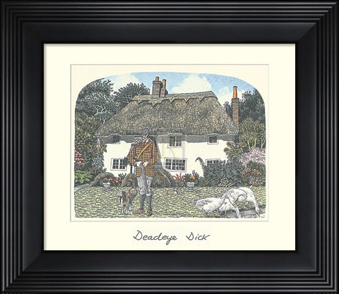 Framed Deadeye Dick Print