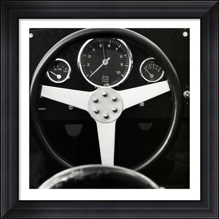 Framed 1959 Porsche Print