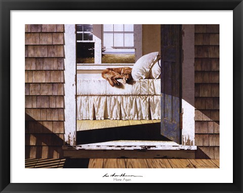 Framed Home Again Print