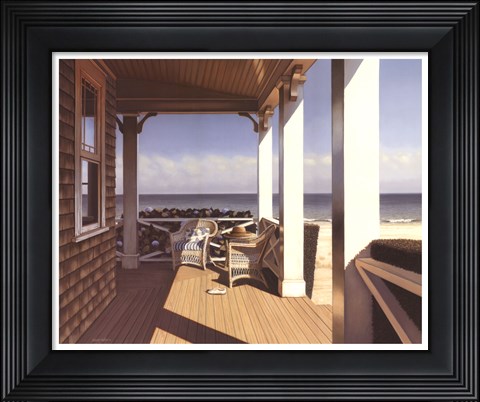 Framed Nantucket Shore Print