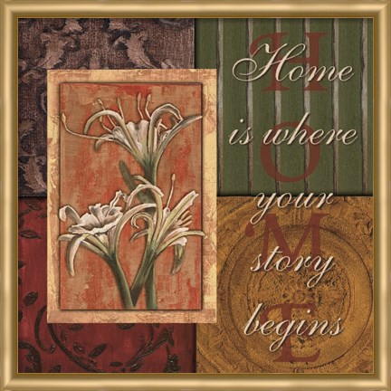 Framed Spice 4 PatchHOME Print