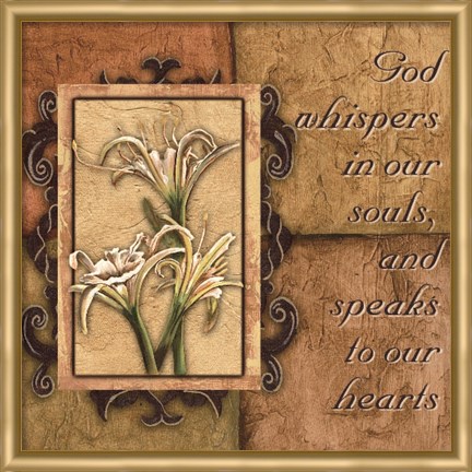 Framed Tuscan 4 PatchGod Whispers Print