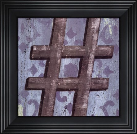 Framed Shift Keys - # Print