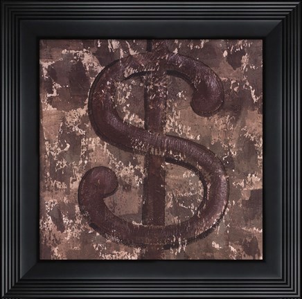 Framed Shift Keys - $ Print