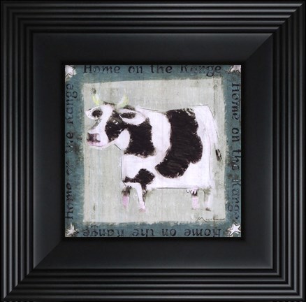 Framed Home on the Range Print