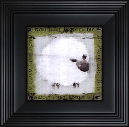 Framed No Place Like Home Print