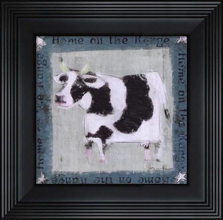 Framed Home on the Range Print