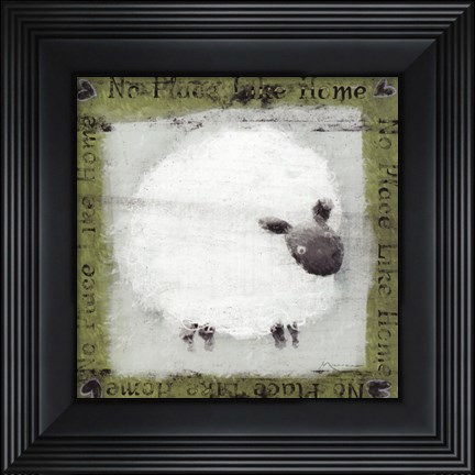 Framed No Place Like Home Print