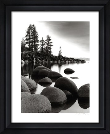 Framed Sand Harbor I Print