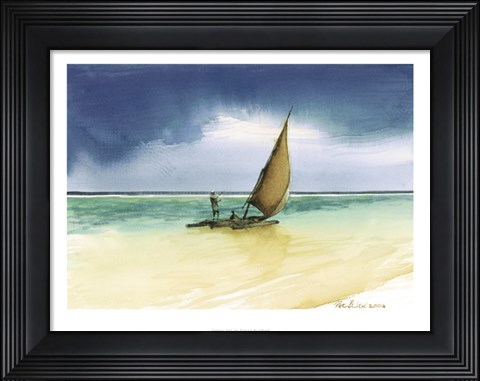 Framed Setting Sail Print