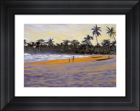 Framed Gold Coast Print