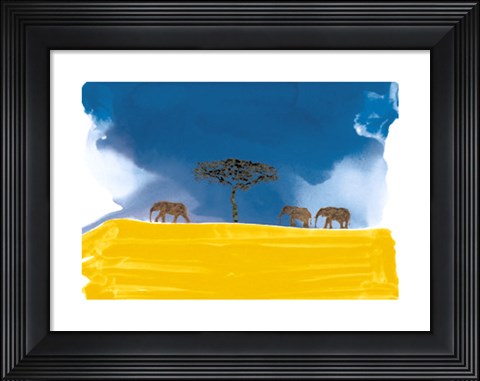 Framed On The Horizon Print