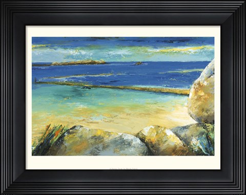 Framed Stone's Throw Print