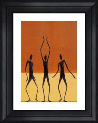 Framed Dancing At Dawn Print
