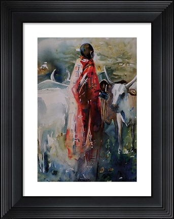 Framed Dawn Smoke Print