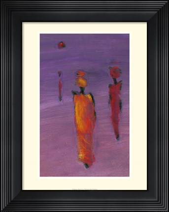 Framed Walking Home Print
