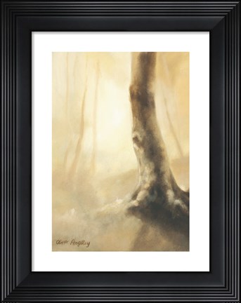 Framed Woodland Light Print