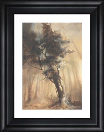 Framed Woodland Sentinel Print
