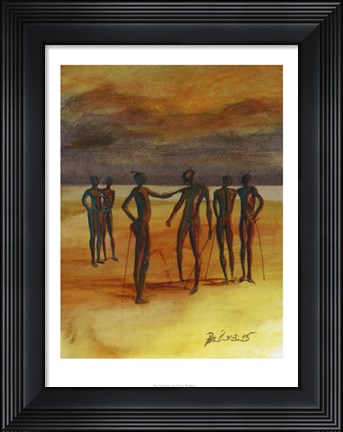 Framed Gathering Print