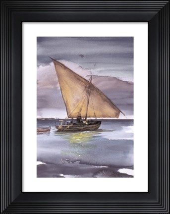 Framed Contrasting Reflection Print